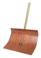 IDEALSPATEN Schneeräumer, 55 cm Arbeitsbreite, Pressholz mit Stiel 55 cm breit