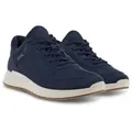 Ecco Exostride W Low GTX (wasserdicht, Yak-Leder) dunkelblau Damen Sneaker blau 38 EU