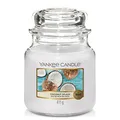 Yankee Candle Duftkerze im Glas (mittelgroß) | Coconut Splash | Brenndauer bis zu 75 Stunden