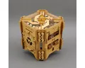 ROMBOL Denkspiele Spiel TESLA PUZZLE BOX - interessante Cluebox, Denkspiel, Knobelspiel