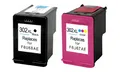 ✅ Druckerpatronen Set kompatibel mit HP 302 XL Black & Color - 2 XL Patronen