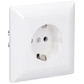 Jung 1520 WW Schuko Steckdose 16 A 250 V Serie AS 500 alpinweiß 250 V