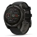 Garmin Sportuhr Fenix 8 Solar Sapphire Schwarz
