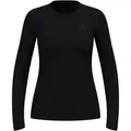 Odlo Damen Merino 200 Longsleeve (Größe S, schwarz)