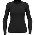 Odlo Damen Merino 200 BL Top Crew Neck L/S schwarz