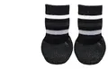 Trixie Dog Socken Anti-Schlupf mit Gummischicht rundum schwarz