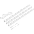 ledscom.de LED Unterbau-Leuchten Rigel, je 87,3cm, je 1002lm, warm-weiß, 3er Set