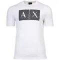 ARMANI EXCHANGE T-Shirt Herren T-Shirt 1er Pack Baumwolle T-SHIRT (Packung, 1er Pack) weiß 2XL