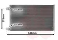ORIGINAL VAN WEZEL KONDENSATOR KLIMAANLAGE 58005211 FUER VW