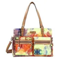 Picard Damen Shopper SONJA mehrfarbig aus Nylon Mittel | mit Reißverschluss | Shopper | Alltag