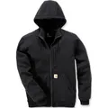 Carhartt Wind Fighter Zip Hoodie, schwarz, Größe L für Männer