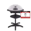 Elektrogrill Cloer-6789 Standgrill für Balkon & Garten mit Deckel Thermometer
