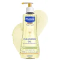 Mustela Bio-Avocado-Perseose Reinigungs-Badeöl, Körper & Haare, Baby & Familie - Nicht brennend für die Augen, speziell für trockene Haut, 98% Inhaltsstoffe natürlichen Ursprungs (500ml)