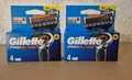 2x 4er Pack Gillette Fusion PROGLIDE Rasierklingen -8 Rasierklingen