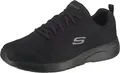 Skechers Herren Dynamight 2.0 Rayhill Sneaker, Black Mesh Pu Trim, 42 EU