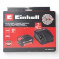 Original Einhell Starter Kit 4,0 Ah Akku Ladegerät Power X-Change Li-Ion 18 Volt