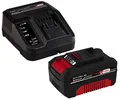 Original Einhell Starter Kit 4,0 Ah Akku und Ladegerät, 18 V, 75min Ladezeit