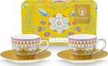 PIP STUDIO Lily&Lotus Yellow Espressotasse mit Untertasse 0,12l Set2