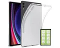 Wigento Tablet-Hülle Für Für Samsung Galaxy Tab S10 Plus / S9 Plus FE Hülle + Hart Glas