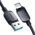 Joyroom Serien A14 Lightning/USB-A Kabel, 2,4A, 2m, Schwarz, Multi-Farbige Serie
