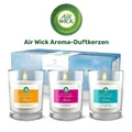 (25,76 EUR/kg) 3x AirWick Aroma Duftkerzen Kerze Harmonie Lebensfreude Stärkung