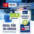 WoldoClean Isopropanol 99,9% Reinigungsalkohol 1L - IPA hochrein, farblos & geru