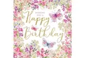 PPD Papierserviette 20 Servietten Happy Birthday Wishes 33x33cm, (20 St)