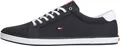 Tommy Hilfiger Herren Vulcanized Sneaker Schuhe, Blau (Midnight), 43
