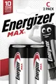 Energizer Max Alkaline Batterie Baby C 1,5 V, 2er Pack