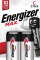 Energizer Batterie Alkaline, Baby, C, LR14, 1.5V Max, Retail Blister (2-Pack)