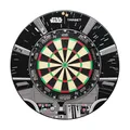 Target Darts Star Wars Tor Dartboard & Surround Bundle | Stahlspitzen-Dartscheibe, Wettkampfstandard, Komplettes Dartboard-Set für zu Hause, Disney Galaxy Design