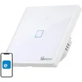 Smart Switch WiFi + RF 433 Sonoff T2 EU TX (1-channel) updated - Weiß