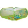 Relaxdays Bällebad Baby Polyester Gelb Grün Pop Up 50 cm x 110 cm x 110 cm