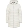 Barbara Lebek Steppjacke auch als Übergangsjacke für Damen mit Kapuze beige 42
