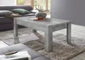 Home affaire Couchtisch Dama 122 x 65 cm, Wohnzimmertisch mit Winkelfuß, Sofatisch, rechteckig, Tischplattenstärke 22 mm