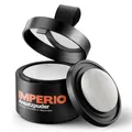 IMPERIO Ansatzpuder - Haar Concealer zur Haarverdichtung für Frauen und Männer, wasserfestes Haar Make-up zum Ansatz kaschieren - 4g (Weiß)