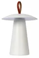 LED Akku Tischlampe dimmbar Weiß IP54 29,2 cm 2700 K 6h Außen Tischleuchte