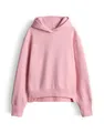 OPUS Damen Sweatshirt | GESPI Regular Hoodie aus weichem Baumwollmix Coral Blush, 38