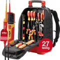Wiha Werkzeugtasche (45748), inkl. Wiha Spannungs- und Durchgangsprüfer