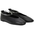 Desa Damen-Ballerinas aus Wildleder – bequem, lässig und alltagstauglich Ballettschuh schwarz 39