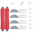 Loveco Ersatzteil-Set, kompatibel mit Roborock S7, Staubsaugerroboter, 4 Filter, 4 Seitenbürsten, 4 Wischtücher, 1 Hauptbürste, 1 Reinigungswerkzeug
