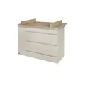 Wickelkommode  Elis , beige , Maße (cm): B: 121 H: 103 T: 78.0