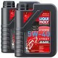 2x LIQUI MOLY 2592 Motorbike 4T Synth 5W-40 Street Race Motoröl Motorradöl 1L