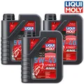 3x LIQUI MOLY 2592 Motorbike 4T Synth 5W-40 Street Race Motoröl Motorradöl 1L