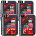 4x LIQUI MOLY 2592 Motorbike 4T Synth 5W-40 Street Race Motoröl Motorradöl 1L