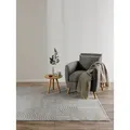 benuta Teppich Claire, rechteckig, Höhe: 6 mm, Teppich Wohnzimmer, Esszimmer, Schlafzimmer, Flur, Boho, Pflegeleicht grau 140 cm x 200 cm x 6 mm