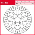 brake disk Scheibenbremse Bremsscheibe starr MST 500 von TRW für Motorräder – Le