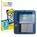 3 BROTECT AirGlass Matt Panzerglasfoli fü Nintend Ne 3D XL