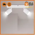 Deckenstrahler LED 2 flammig schwenkbar GU10 weiss Spot Strahler Wohnzimmer