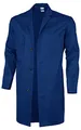 Qualitex Basic Arbeitskittel, 100 % Baumwolle, 240 g/m², Herren, 61951DF, kornblau, 60